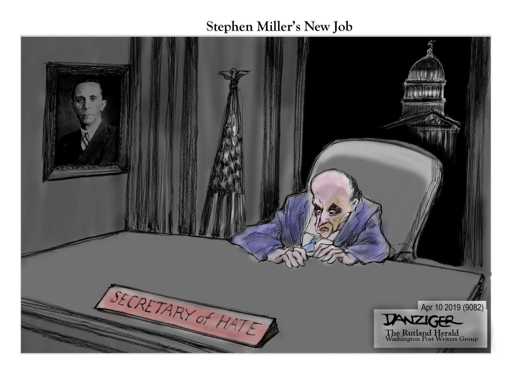 Jeff Danziger cartoon